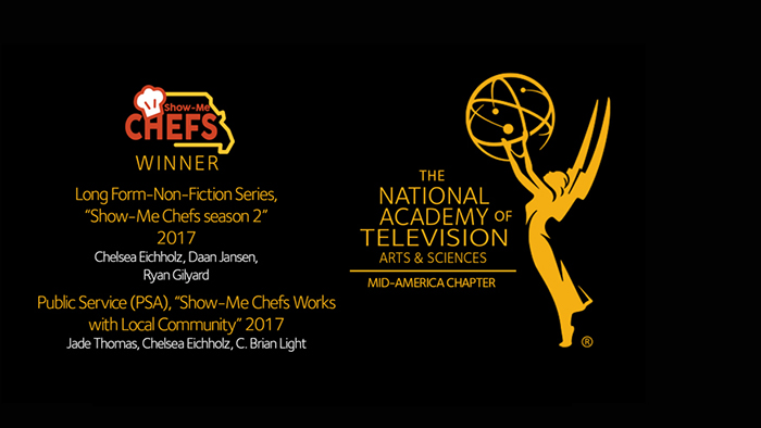 Show-Me Chefs won two Regional Emmy Awards